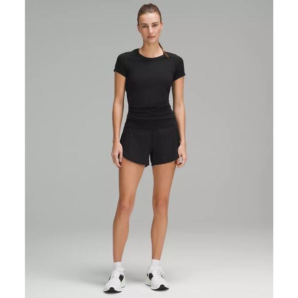Lululemon Tracker Short V 4" Black - 6 - Picture 2 of 5